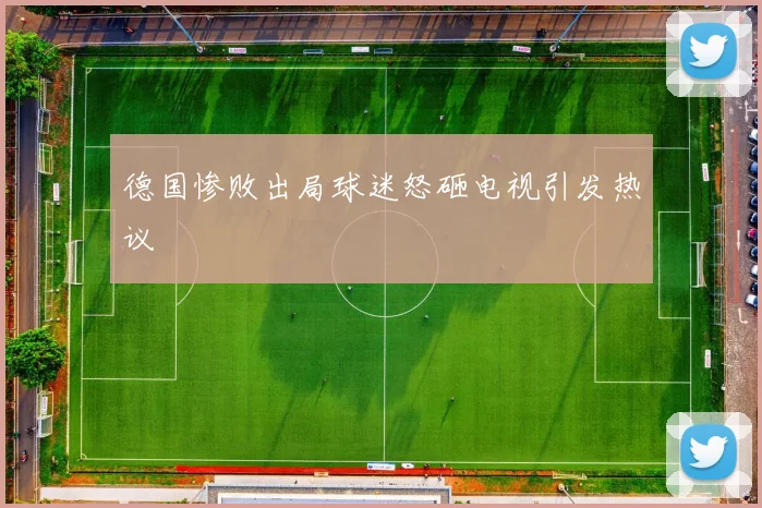 德国惨败出局球迷怒砸电视引发热议