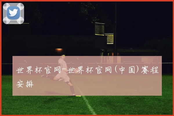 世界杯官网-世界杯官网(中国)赛程安排